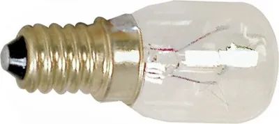 Produktbild von Röhrenlampe Speziallampe Röhrenbirne Gewindelampe Lampe Glühbirne Röhrenformbirne Kühlgerätelampe Gewindesockellampe Kühlschrank Kühlgerät Kühlautomat E14 25W 240V universell