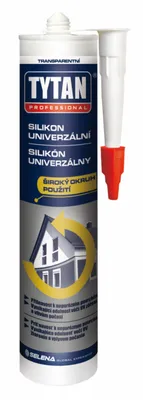 Obrázek produktu pro Tytan silikon univerzální, 280 ml transparentní