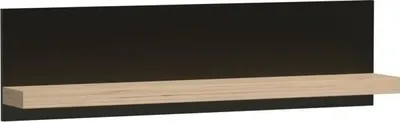Produktbild von MINIO go for it, Wandregal "CALI 9", 120 cm, Artisan Eiche / Schwarze Farbe