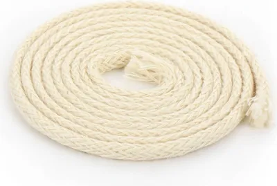 Produktbild von 10m Fackeldocht 3mm Baumwolle Ölllampe Fackel Bambusfackel Ersatzdocht 1282