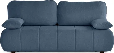 Image de Best Mobilier Harper - canapé 3 places convertible avec coffre en tissu texturé , Bleu