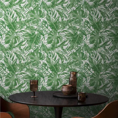 Produktbild von A.S. Creation Vliestapete 10.05 x 0.53 m Livingwalls Dschungel Tapete Grün 790634 Palmen CosmoLiving by Cosmopolitan