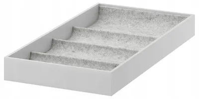 Produktbild von IKEA KOMPLEMENT Schubladeneinsatz mit 4 Fächern Grau