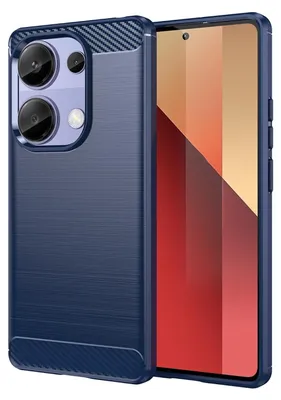 Produktbild von Für Xiaomi Poco M6 Pro 4G / Redmi Note 13 Pro 4G Schock Carbon Textur TPU Hülle