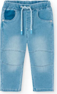 Produktbild von Boboli Denim Knit Hosen Blau 6 Months Blau 6 Months