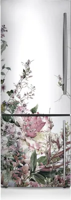 Produktbild von Magnetfolie Magnete Küche Kühlschrank Dekoration 60x180 cm - Pastellgarten