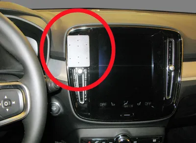 Produktbild von Brodit ProClip Fahrzeughalter 855393 - Mittelbefestigung - Volvo C40 22-24, Volvo XC40 18-24, Volvo XC40 18-22