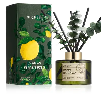 Immagine prodotto di Diffusore di fragranza - Diffusore a bastoncini - 200 ml - 8 bastoncini - Vetro