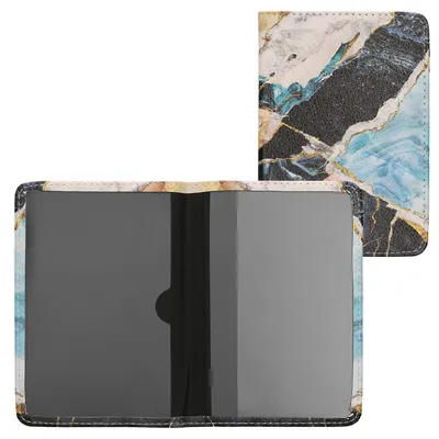 Produktbild von kwmobile Fahrzeugschein Hülle mit Kartenfächern - Kunstleder Etui Tasche Zulassungsbescheinigung