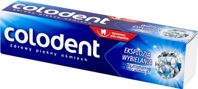 Zdjęcie produktu dla Colodent Pasta Do Mycia Zębów Eksplozja Wybielania Mikrokryształki 100 Ml