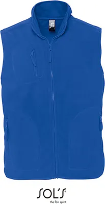 Immagine prodotto di SOLs 51000 | Gilet in pile Norvegia - Colore: Royal Blue - Taglia: M