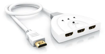 Image de CSL Commutateur HDMI 3 ports, Full HD, commutation automatique / 3D / HDCP / CEC