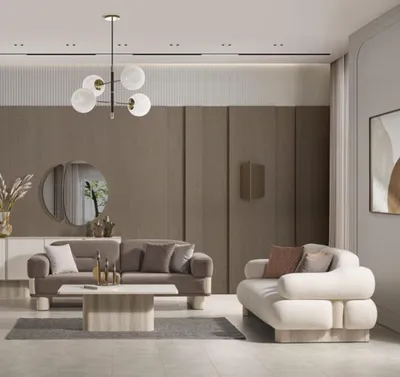 Produktbild von Sofa Polstergarnitur Couch Set Kombination Sofagarnitur Sitzgruppe Polster