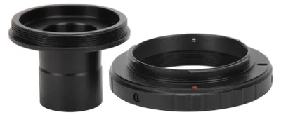 Immagine prodotto di tubo di prolunga per microscopio da 23,2 mm con attacco T T2 Anello adattatore per fotocamera Nikon F