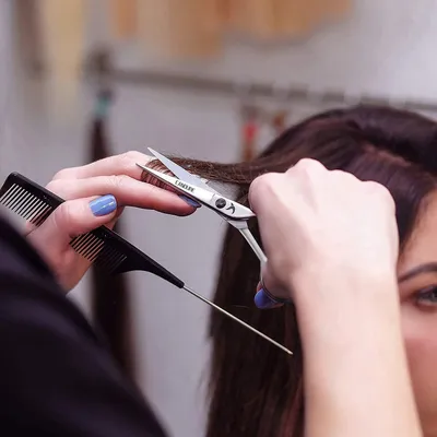 Produktbild von Professionelle 6" Friseurschere aus Edelstahl - Haarschere für präzises Schneiden
