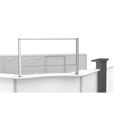 Produktbild von geramöbel Spuckschutz, transparent 100,0 x 100,0 cm