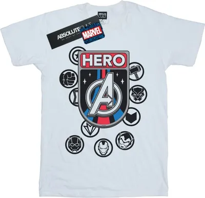 Produktbild von Marvel - T-Shirt für Herren BI43508 (XXL) (Weiß)
