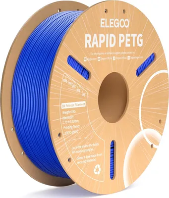 Obrázek produktu pro ELEGOO RAPID PETG -1.75mm-1KG-Cardboard Spool-Blue