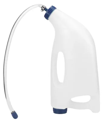 Kälbertränkeflasche 4L, lebensmittelecht, für Milch & Medikamente
