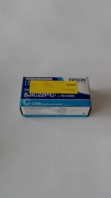 Produktbild von Epson SJIC22P(C): Ink cartridge for ColorWorks C3500 (Cyan), Cyan, 32,5 ml, 1 Stück(e)
