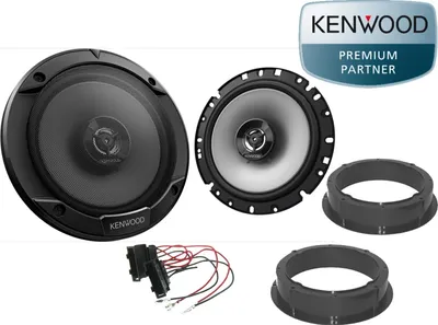 Produktbild von Kenwood für Skoda Fabia 6Y bis07 Lautsprecher Boxen Komplett Set Tür Vorn 300W