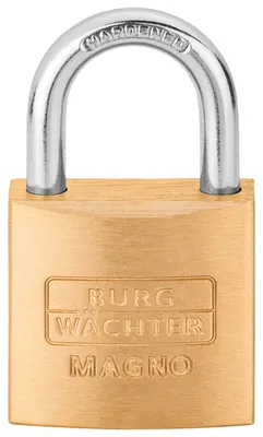 Zdjęcie produktu dla Kłódka bębenkowa Burg-Wächter 400E30 Magno - wysokość szekli 17,0 mm