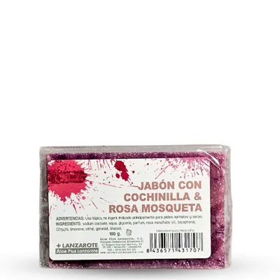 Image de Savon Rosa Masqueta Aloe Plus Lanzarote 100 g, Îles Canaries.