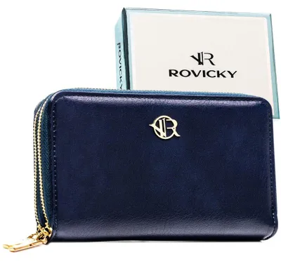 Obrázek produktu pro Rovicky dámská peněženka granatová  RFID 15,5x9 cm