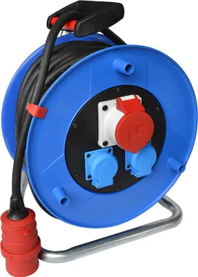 Produktbild von Brennenstuhl Garant CEE 1 IP44 Industrie/Baustellen-Kabeltrommel 30m H07RN-F 5G2,5, 1237980