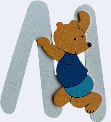 Produktbild von Holzbuchstabe zum Gestalten und Dekorieren für individuelle Projekte, 8 cm