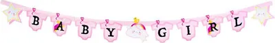 Produktbild von Baby Girl Buchstabengirlande