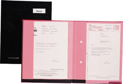 Immagine prodotto di emey Unterschriftenmappe "Double-Clip", 20 F„cher, schwarz