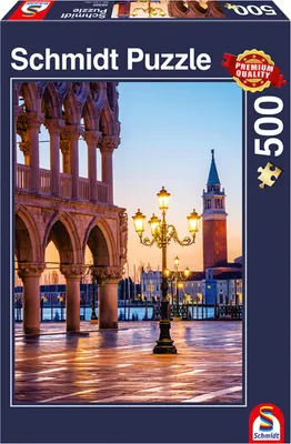Produktbild von Schmidt Spiele Ein Abend auf der Piazetta, 500 Puzzleteile, Erwachsenenpuzzle, Puzzle, 1 Spieler, 58320