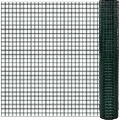 Obrázek produktu pro Pletivo ke kurníku pozinkovaná ocel 1 x 25 m zelené