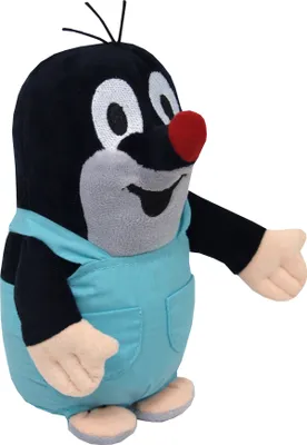 Produktbild von Kuscheltier Der kleine Maulwurf mit Hose 20 cm Schwarz/Blau, 47910A
