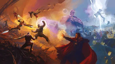 Obrázek produktu pro Sanders & Sanders fototapeta the avengers wielokolorowym - 612061 - 500 x 280 cm