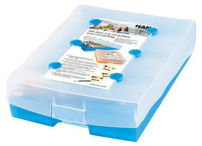 Produktbild von CROCO 2-6-19 Lernkartei A8, inkl. 100 Karten, 19 Kästchen und 1 Bleistift