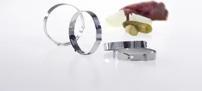 Produktbild von GSD 4er Set Rouladenringe, verstellbar bis Ø 5,5 cm