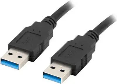 Zdjęcie produktu dla LANBERG USB-A M/M 3.0 Kabel 1,8m schwarz