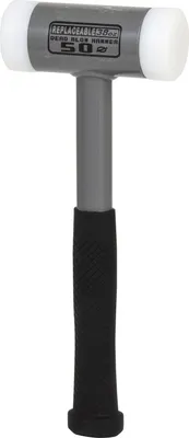 Productafbeelding van KS Tools 140.5275 140.5275 - Rubberen hamer, 1080 g, 310 mm, 1 stuk