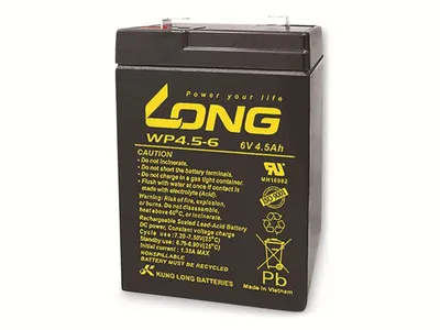 Immagine prodotto di Batteria Doerr PBQ 6V/4,5Ah VRLA per SnapSHOT MINI, LIMITED