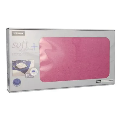 Produktbild von Papstar 84924, Quadratisch, Fuchsie, Synthetisch, Tischdecke, 800 mm, 44,8 g