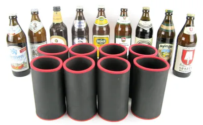 Image de Refroidisseur à bière pour bouteilles standard - Lot de 8