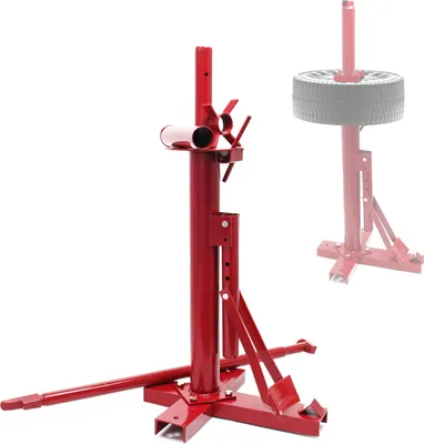 Produktbild von Wiltec Reifenmontiergerät Stahl, 38,1 x 45,72 cm, für Reifengrößen 8\"-16\", nicht für Alufelgen, ab Ø 51 mm, inkl. Felgendorn, Manuell, ohne Stromanschluss und Zusatzwerkzeuge