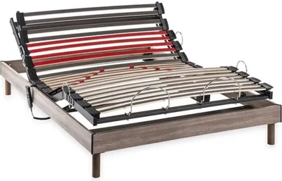 Produktbild von Elektrische Entspannungsmatratze + Boxspring-Set – 140 x 200 cm – Taschenfederkernmatratze