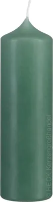 Produktbild von 8 Altarkerzen 80x200mm, Farbe Reseda