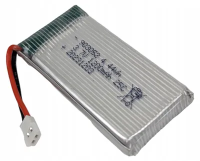 Zdjęcie produktu dla Akumulator 3,7 V 1200 mAh do zabawek RC – zapasowy pakiet zasilający 60 x 28 x 8 mm do samochodów zdalnie sterowanych i modeli