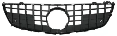 Immagine prodotto di Griglia anteriore per Mercedes SL Classe R231 dal 2012 al 2016, stile GT-R Panamericana, colore nero.