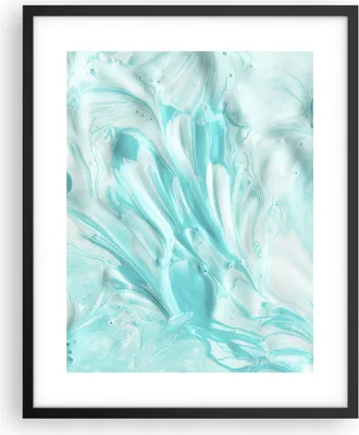 Produktbild von Gerahmtes Poster - Schwarzer Rahmen - Blume Abstraktion - 40x50 cm - Wand Bild - Wanddeko - Wandbilder - Kunstposter - Wandposter - Bilderrahmen - Bilder - Kunstdruck - Wandbild - P2BPA40x50-3827