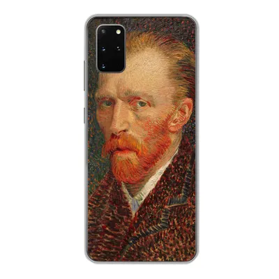 Produktbild von MuchoWow® Handyhülle Schutzhülle Hülle für Samsung Galaxy S20 Plus Selbstporträt - Vincent van Gogh Silikon Softcase Handy Hülle - Hartschale